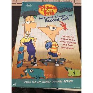 Phineas and Ferb Awesome Adventures boxed set‎ 8 Book Set